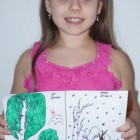 Баусова Вероника, 9 лет «И снова зима»