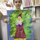 Чаплина Маша, 8 лет «Как Дед Мороз стал дедушкой»
